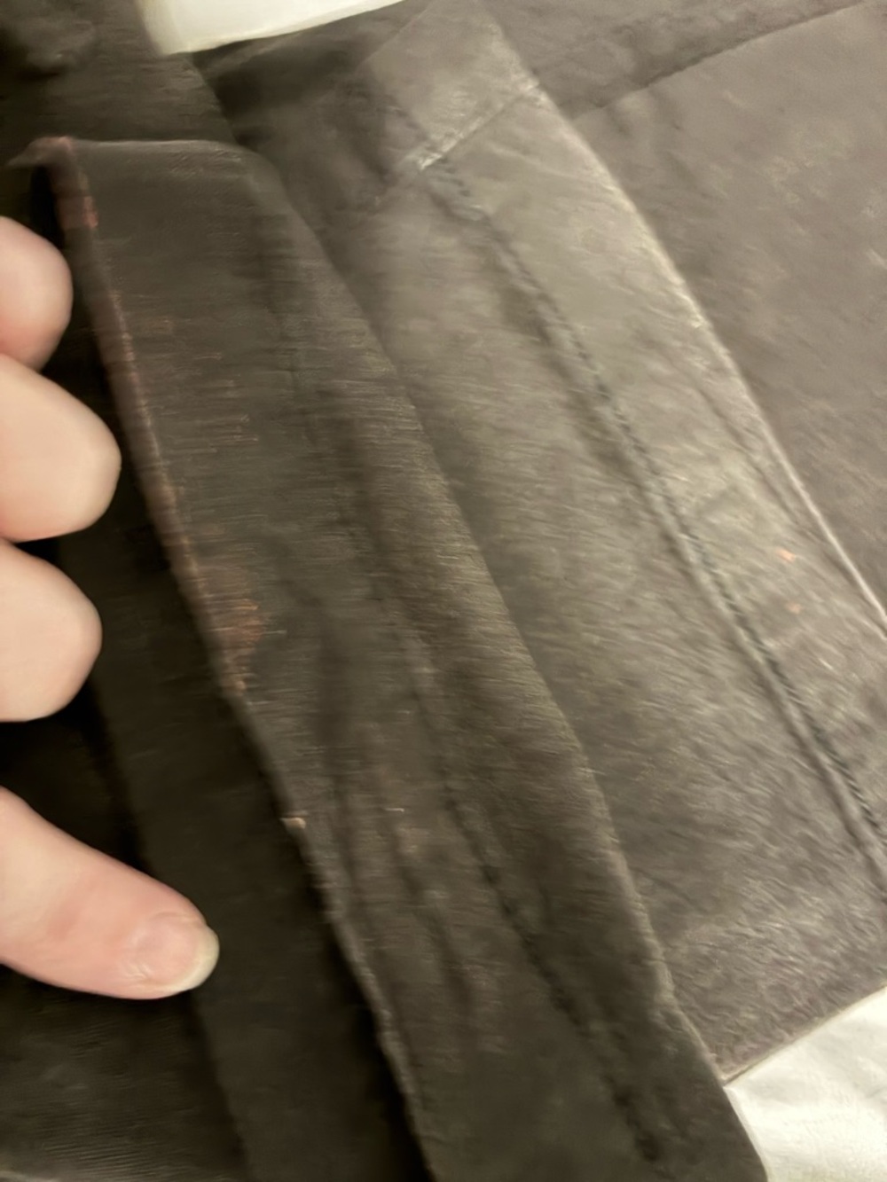 American Eagle Outfitters Black Stretch Waistband Detail